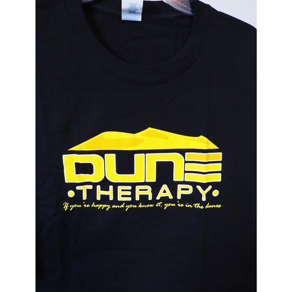 Dune Therapy Other - NEW Dune Therapy "Happy at the Dunes" Black Graphic Tee Size 4X